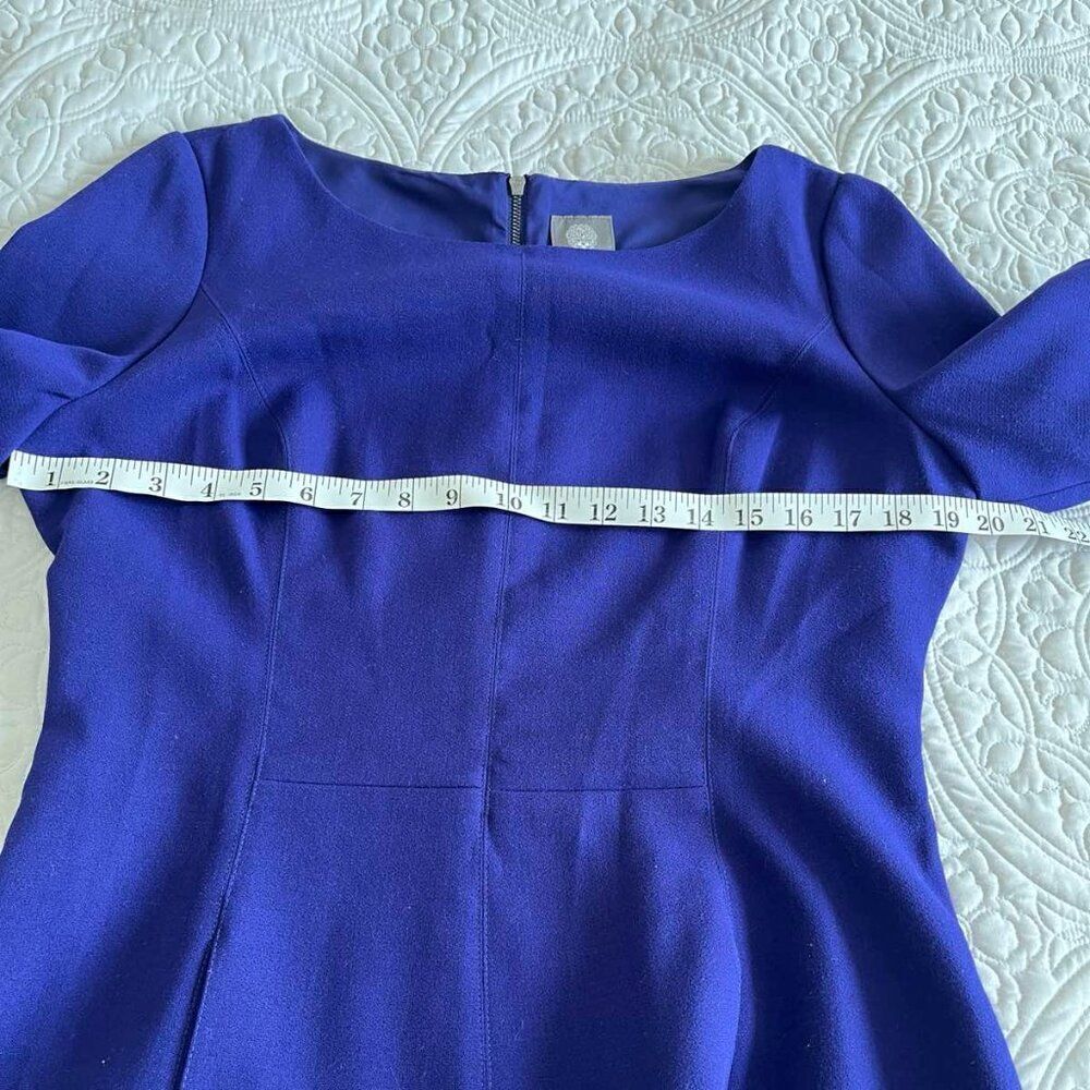 Vince Camuto Women's purple Dress 3/4 Sleeve size 14 - Picture 13 of 13